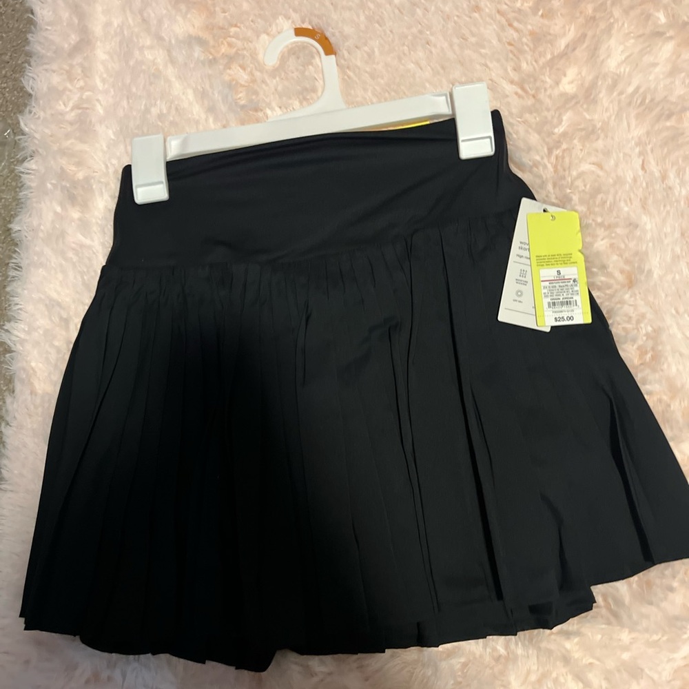 Bundle 2pc Women's Woven High-Rise Pleated Skort - All In Motion™ Black Size S
